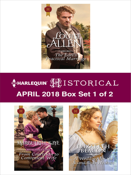 Title details for Harlequin Historical April 2018--Box Set 1 of 2 by Louise Allen - Available